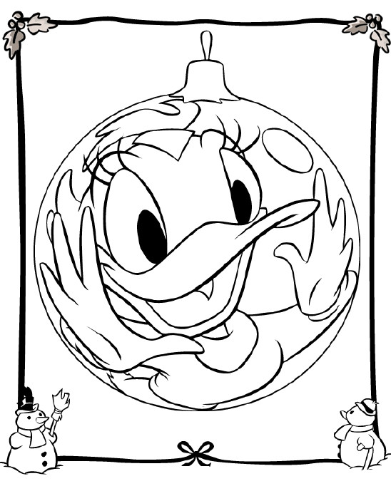 Margarida contente com as decoracoes