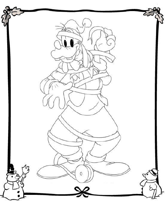 Pateta fica embrulhado em fitas para as prendas