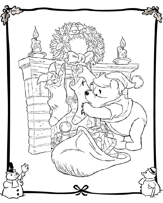 Desembrulhando as prendas junto da lareira